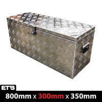 800x300x350mm Aluminium Top Open Tool Box