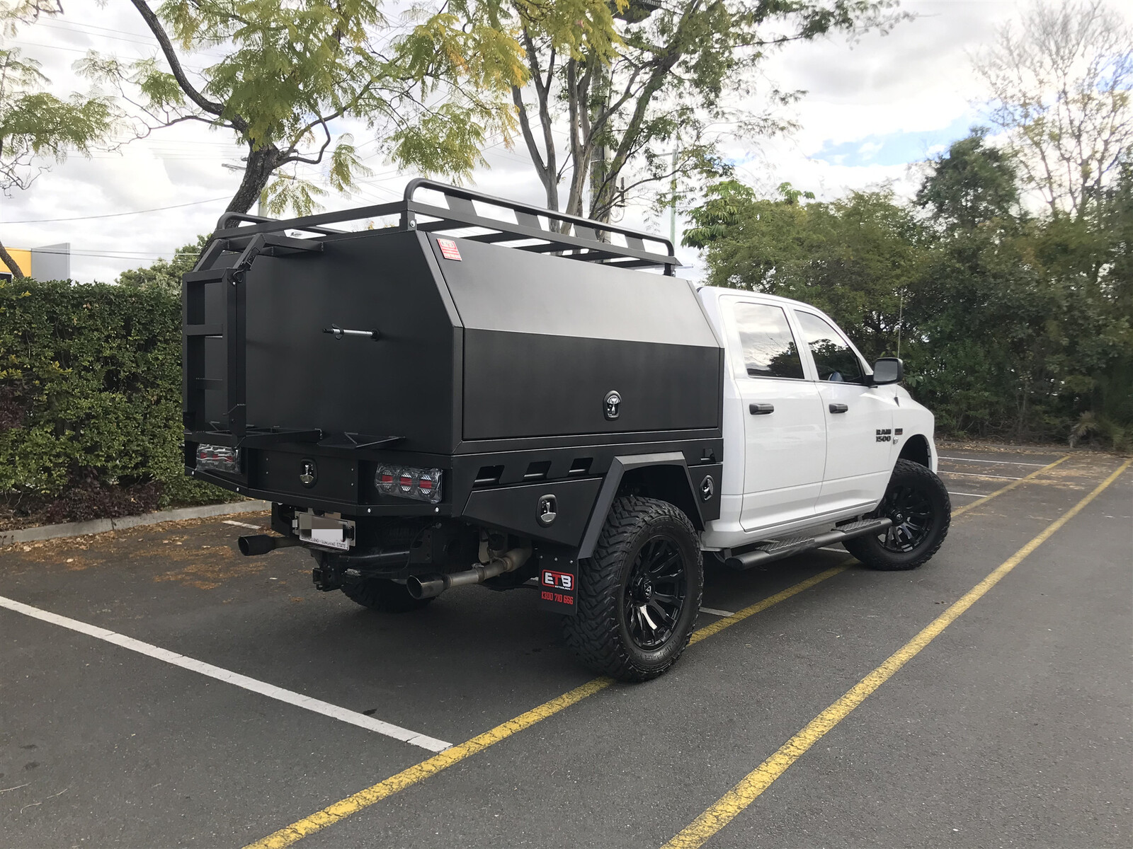 Ram 1500 Ute Tray and Canopy Package 2