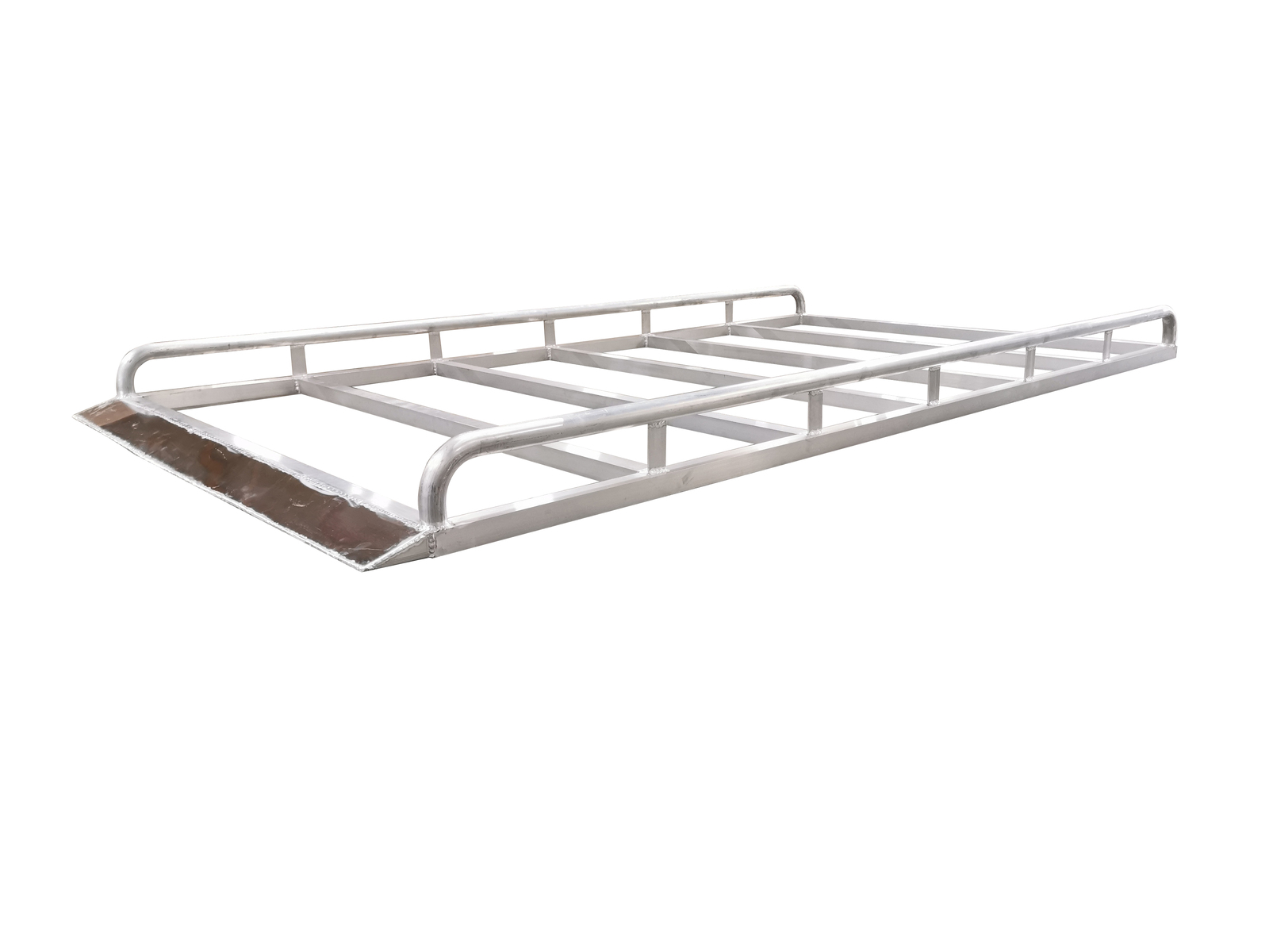 Aluminium Full Roof Rack 1.8m x 1.4m with Wind Deflector