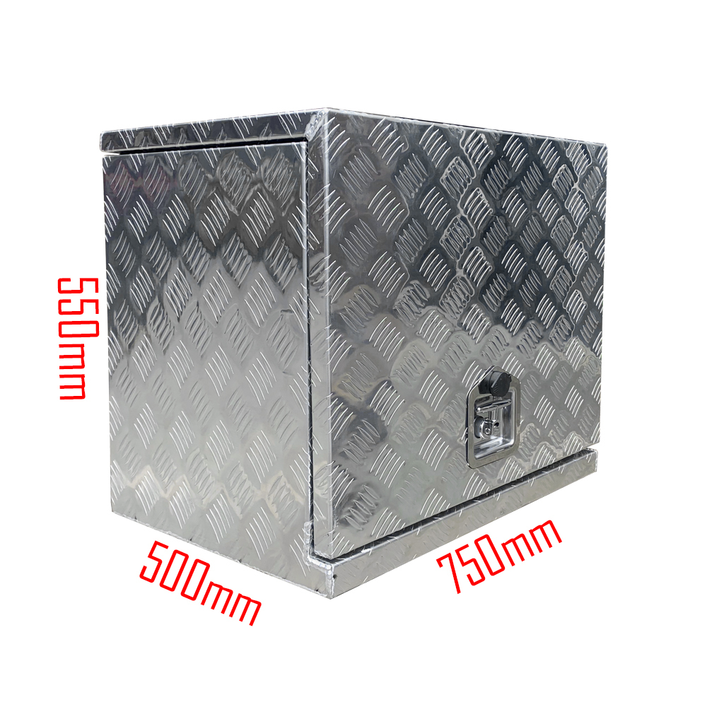750x500x550mm Aluminium Generator Box Storage Toolbox 