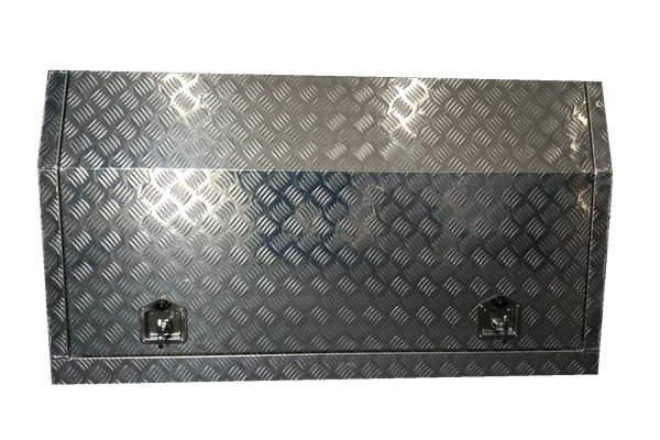 1200x600x850mm Checker Plate Full Door Aluminium Toolbox With Drawers