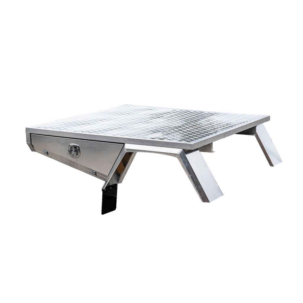 Aluminium Tray 1800mm Double Tapered Style Deck Only