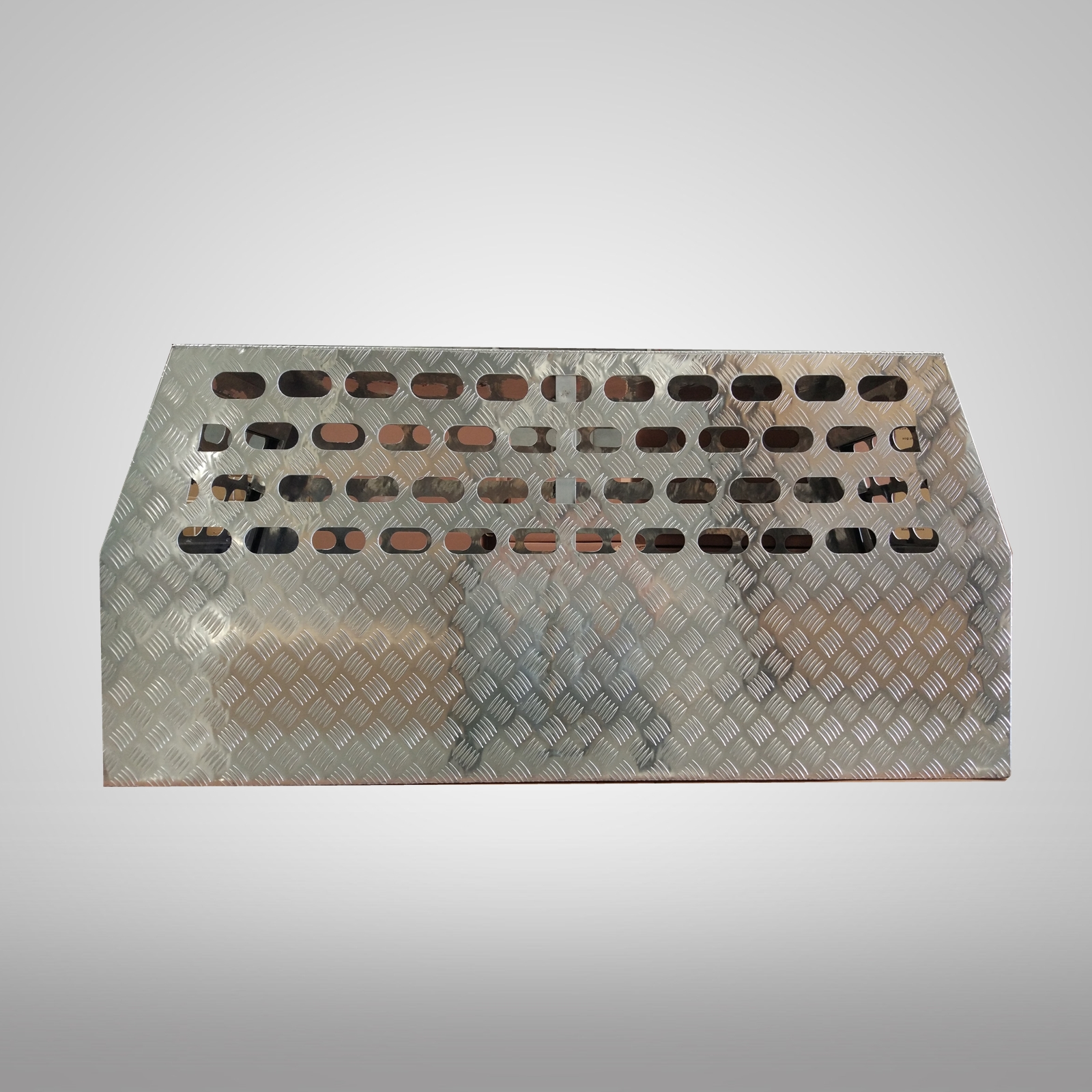 700mm Checker Plate Aluminium Full Dog Box
