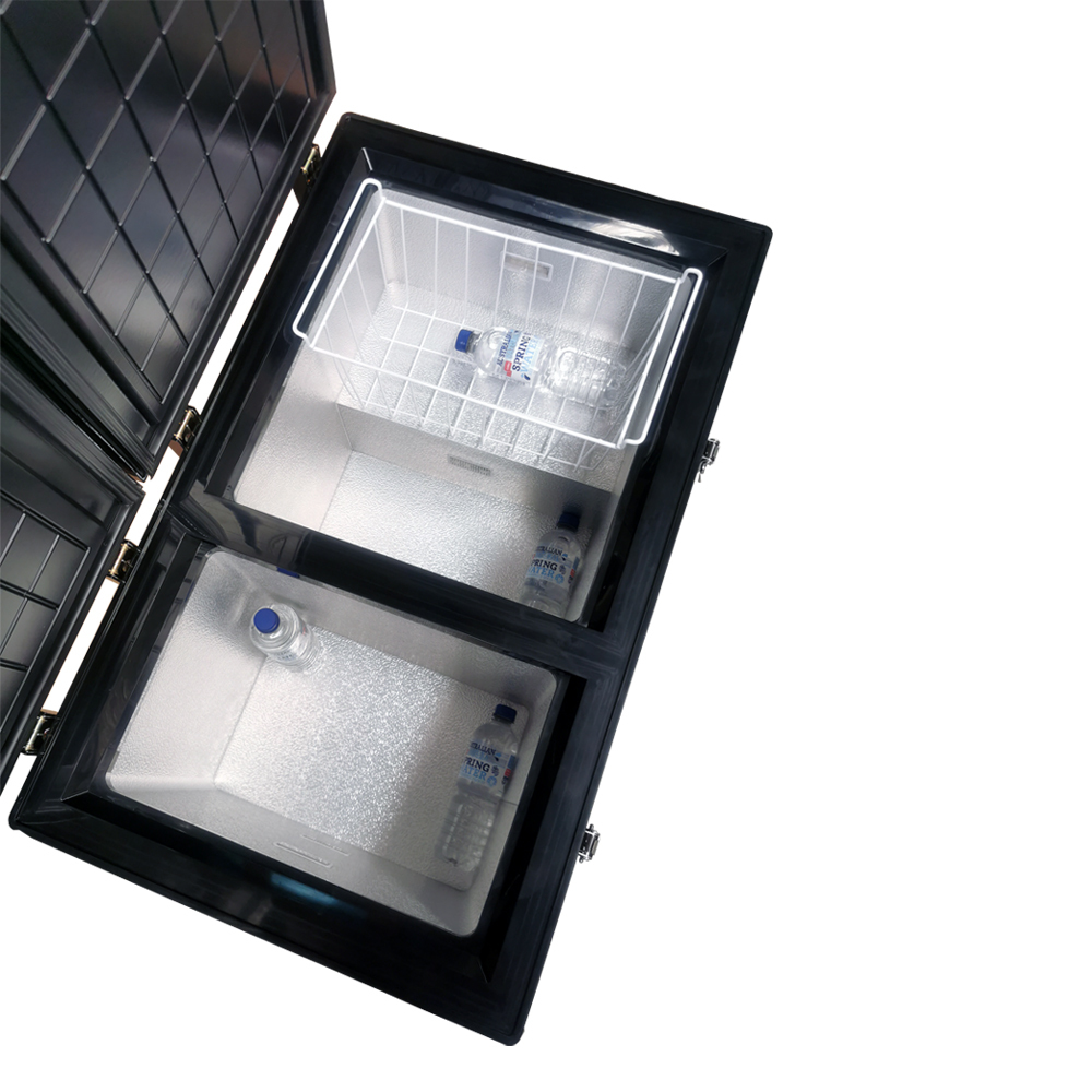 2 in 1 100L Portable Freezer/Fridge | Separate Compartments | DC12/24V/AC240V