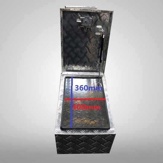 1770x500x500mm Aluminium Gullwing Toolbox 
