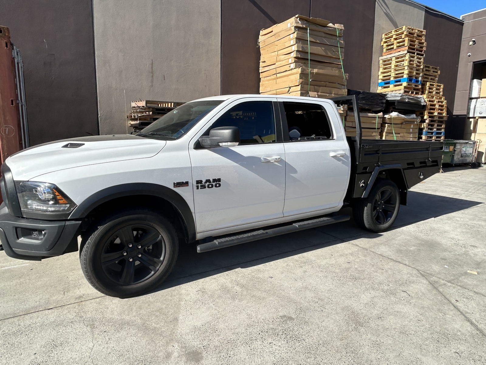 Ram 1500 Ute Tray and Toolboxes Setup