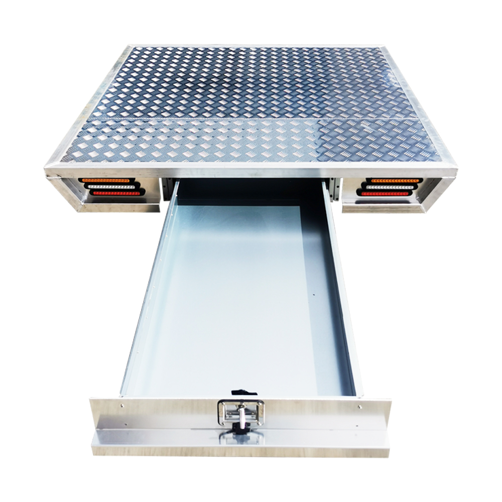 1780W x 1800L mm (Deck Only) Deluxe Premium Tapered Aluminium Tray With 1700mm Trundle Drawer