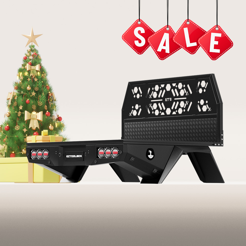 Black 1650mm Aluminium Headboard Tray