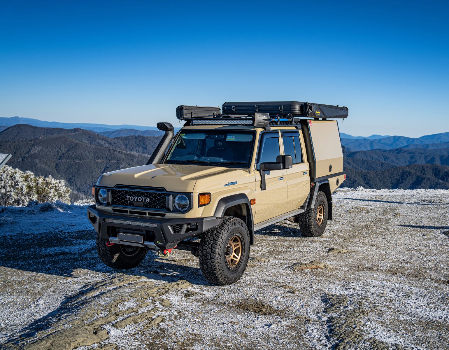 toyota landcruiser 79 ute canopy 4x4 offroad eztoolboxqld