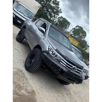 Toyota Hilux Flat Head Bull Bar SR and SR5 2015-2019