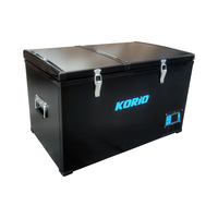 2 in 1 100L Portable Freezer/Fridge | Separate Compartments | DC12/24V/AC240V