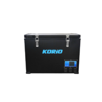 Korio 60L Camping Fridge/Freezer | 88 Can Capacity | German Technology Compressor | 12v/240v 