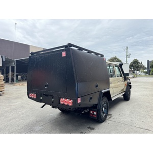 Black 3 Door Service Body 02 1800 x 1000mm High on Sale