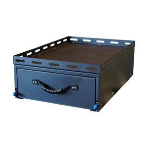 Black Aluminium Ute Canopy Drawer Draw