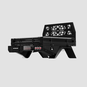 Black Full Set Aluminium Tray 1650mm with Trundle Drawer