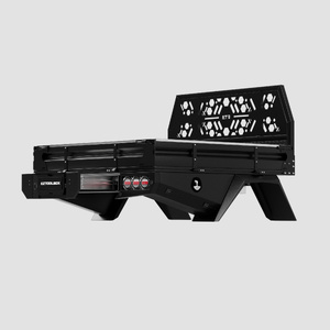 Black Full Set Aluminium Tray 1850mm with Trundle Drawer