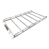 Aluminium Full Roof Rack 2.7m x 1.4m with Wind Deflector