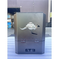 Black Kangaroo Aluminium Jerry Can Holder 
