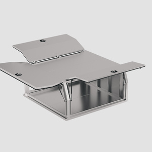 3 Doors 1800mm Full Access Aluminium Ute Canopy