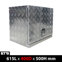 615x400x500mm Aluminium Generator Box Storage Toolbox 