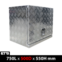 750x500x550mm Aluminium Generator Box Storage Toolbox 