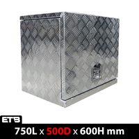 750x500x600mm Aluminium Generator Box Storage Toolbox
