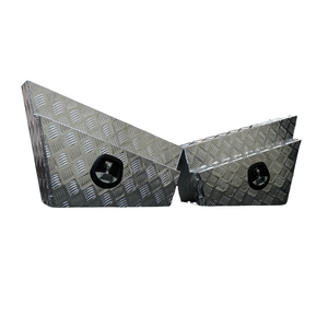 900x230x440mm Checker Plate Tapered Under Tray Tool Box