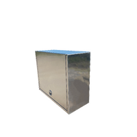 1400x600x1150mm Flat Plate Full Door Aluminium Truck Toolbox