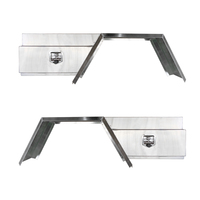 750mm Flat Sheet Tapered Under Tray Tool Box + Flare Mud Guards