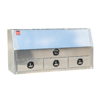 1800x600x850mm Flat Plate Half Open with 3 Drawers Toolbox