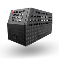 700mm Black C/P Aluminium Full Dog Box