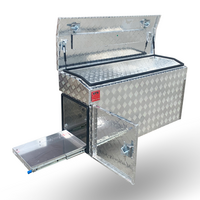 Aluminium Caravan Trailer Tool Box for Generator, Webber BBQ