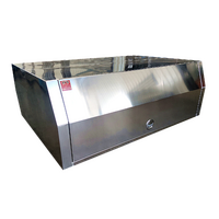 2400mm Flat Plate Aluminium Canopy for Single Cab Ute