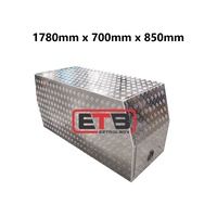 700mm Checker Plate Aluminium Canopy