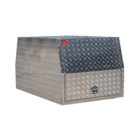 1200mm x 1000mm High Checker Plate Aluminium Ute Canopy