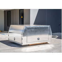 3 Doors 1600 x 850mm Jack Off Flat Plate Aluminium Canopy