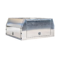 3 Doors 1800 x 850mm Jack Off Flat Plate Aluminium Ute Canopy