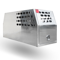 700mm Flat Plate Aluminium Half Dog Box