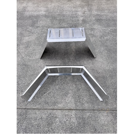 Pair of 4wd Wheel Arch / Mud Guard 3mm Aluminium Mudguard 4x4