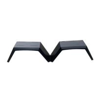 Pair of BLACK 4wd Wheel Arch / Mud Guard 3mm Aluminium Mudguard 4x4