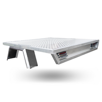 Aluminium 1780W x 1600L mm (Deck Only) Tapered Tray - No Headboard