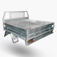 1780W x 1850L mm Premium Aluminium Tray Dual Cab Ute Complete Set