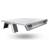 1780W x 1800Lmm Premium Aluminium Tapered Style Tray Dual Cab Ute