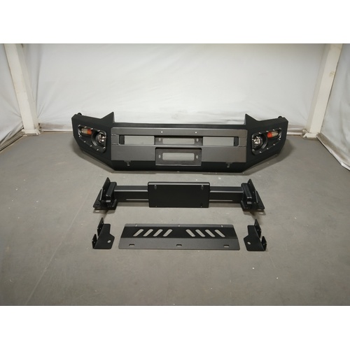 Isuzu Dmax Flat Head Bull Bar 2018-2020 - ezToolbox Aluminium Ute Trays, Aluminium Canopies and Alloy Toolboxes