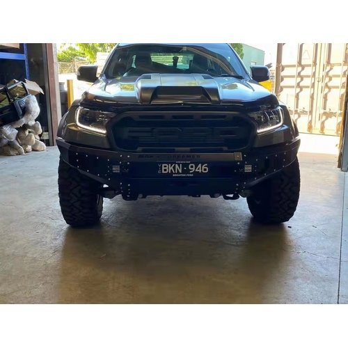 Ford Raptor Flat Head Bull Bar 2018 - onwards - ezToolbox Aluminium Ute Trays, Aluminium Canopies and Alloy Toolboxes