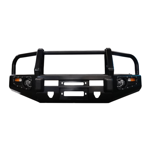 Toyota Hilux Bull Bar SR and SR5 2015-2018 - ezToolbox Aluminium Ute Trays, Aluminium Canopies and Alloy Toolboxes