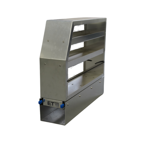 Aluminium Ute Canopy Pantry Slide Small - ezToolbox Aluminium Ute Trays, Aluminium Canopies and Alloy Toolboxes