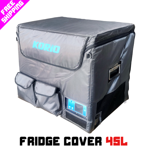 Korio 45L Fridge Cover | Suits Korio 45L Fridge/Freezer | Tough | Durable | Insulated - ezToolbox Aluminium Ute Trays, Aluminium Canopies and Alloy Toolboxes