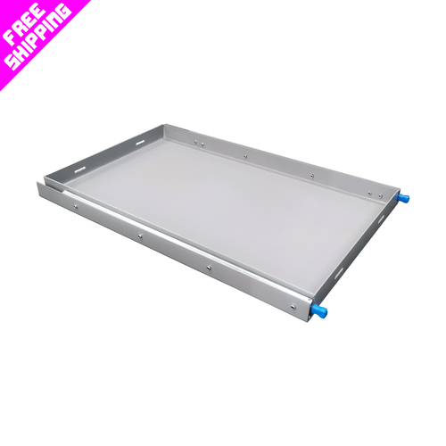 Korio 100L Fridge Slide | Rated to 125kg | Dual Locking Runners - ezToolbox Aluminium Ute Trays, Aluminium Canopies and Alloy Toolboxes