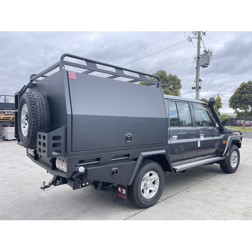 Toyota landcruiser 79 Ute Tray and Canopy Package S1 - ezToolbox Aluminium Ute Trays, Aluminium Canopies and Alloy Toolboxes